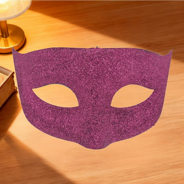 Máscara de media cara para fiesta de carnaval, para hombre, máscara de fiesta, máscara de baile, accesorios para juegos de rol, protector facial de poliéster para mujer