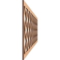 thumbnail image 3 of Ekena Millwork 47"W x 12"H x 1/4"T Manchester Fretwork Moulding, Hickory, 3 of 13