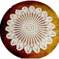 thumbnail image 1 of Nappe en Dentelle Ronde Coton Rond au Crochet Napperon Rond en Coton,pour Décoration de Table,75-80cm, 1 of 5