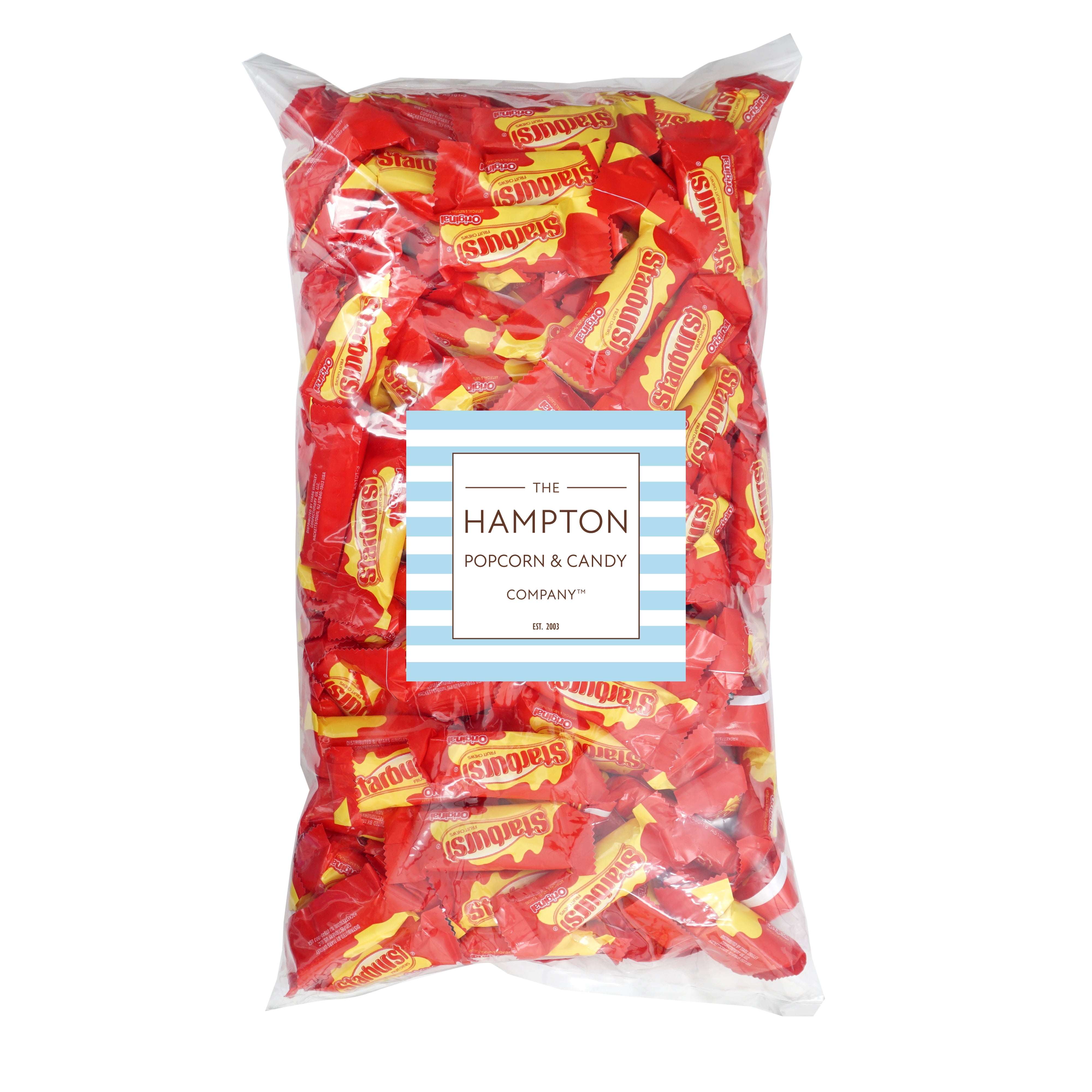 Starburst Original Fun Size Chewy Candy, 4 Pound Bulk Bag, 2 in 1 Pack, Individually Wrapped Candy
