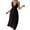 Black, variant on Women's Sheer Nightgown Lace Babydoll Lingerie Dress Sexy Summer Night Gown Sleeveless Deep V Neck Calf Length A Line Sleepwear Bridal Wedding Plunge Lounge Dresses Black Large