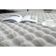 thumbnail image 6 of MDA Home Valencia Fur Textured Solid Color Beige Polyester Rug - 8 x 10, 6 of 6