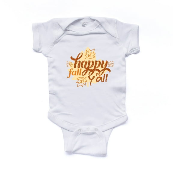 NanyCraft's Happy Fall You All Baby Girl Bodysuit
