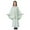 Green, variant on WOYY Toddler Girls Casual Solid Long Sleeve Abaya with Hijab Outfits, 2-Piece, Sizes 2-3T