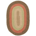 thumbnail image 5 of Super Area Rugs Braided Farmhouse Cotton Reversible Area Rug Earthtone - Oval 5' x 7', 5 of 5