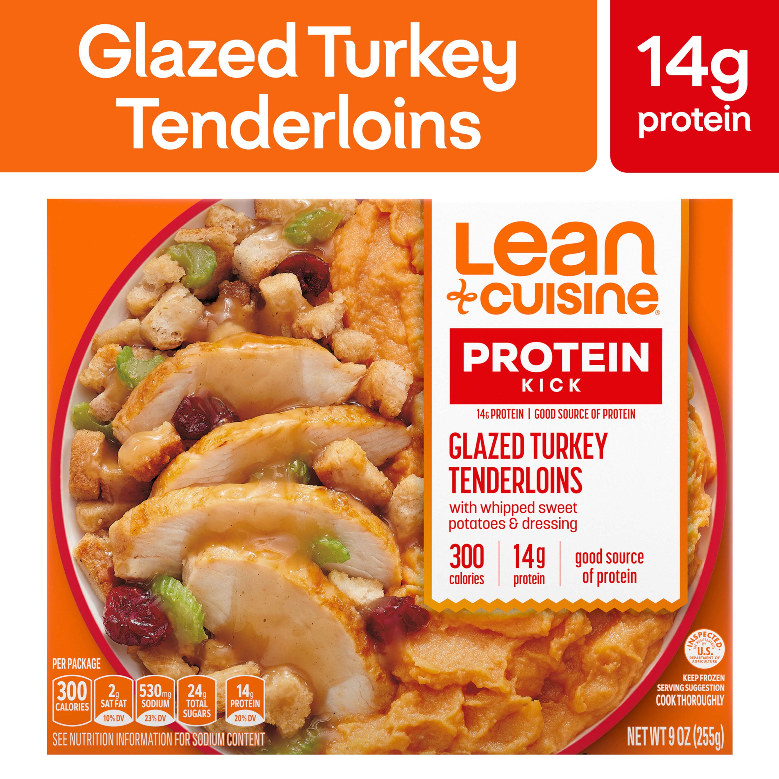 Lean Cuisine Favorites Glazed Turkey Tenderloins Meal, 9 oz (Frozen)