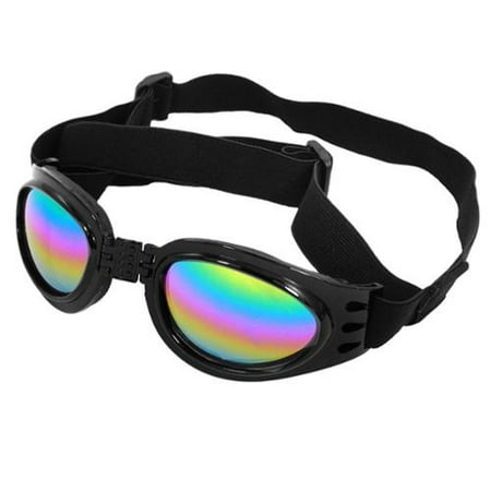 UV Protective Foldable Adjustable Sunglasses Goggles for Pet Dog Pug