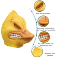 thumbnail image 4 of Cabeza de Cubierta para la Cara de Pato Enojado, Drertida Máscara de Animales de Dibujos Animados, Fiesta de Halloween, Decetacia de Accesorios, Juego de Para Adolescentes y, 4 of 8