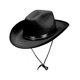 thumbnail image 3 of Sombrero de vaquero occidental Salvador para sol y viajes Negro, 3 of 9