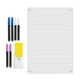 thumbnail image 5 of Pizarra blanca magnética acrílica transparente de borrado para refrigerador Planeador semanal Macarena Pizarra, 5 of 8