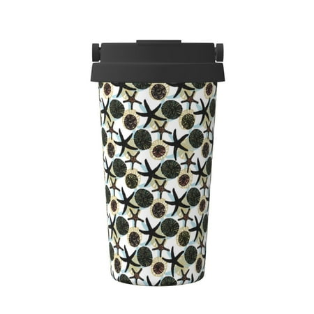 

Goofa Sea Urchin for Insulated Travel Coffee Mug Spill Proof Leak Proof 16 OZCoffee Tumbler Reusable Coffee Cups with Lids Thermos for Hot and Cold Drink
