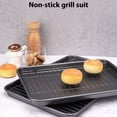 thumbnail image 2 of More-function baking pan,Baking Sheet With Rack Set Nonstick Cookie Tray Jelly Roller Pan Thicken Steel Bakeware(C), 2 of 4