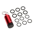 thumbnail image 3 of ZLight Mini Scuba Diving Tank with 12 Chain and Pick Rings Key Brass O Dive Red, 3 of 6