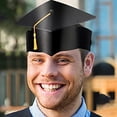 thumbnail image 3 of CSChome Paper Hats 5 Pcs Doctor Hats Unisex 3D Disposable Adjustable Size Graduation Party Photo Prop Graduation Ceremony Bachelor Headband, 3 of 5