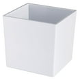 thumbnail image 5 of Cal Mil 475-6-15 Melamine Ice Housing with Clear Pan, White - 6 x 7 x 7 in., 5 of 5