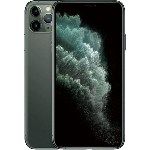 Pre-Owned Apple iPhone 11 Pro Max - Carrier Unlocked - 256GB Midnight Green (Good)