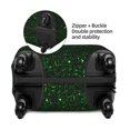 thumbnail image 2 of Hirioo Green Sparkling for Elasticity Suitcase Cover (No luggage Included) Durable Luggage Protector Fits 18-32 Inch Luggage-Medium, 2 of 7