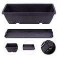 thumbnail image 1 of FOMIYES Maceta Para Cultivo Rectangular Ideal Para Balcones Y De Hogar, 1 of 6
