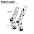 thumbnail image 5 of Balery Cowboy Printed Novelty Socks Men's Women's Crew Socks Sports Socks Knee High Socks Cotton Socks Quirky and Cool Socks, 5 of 9