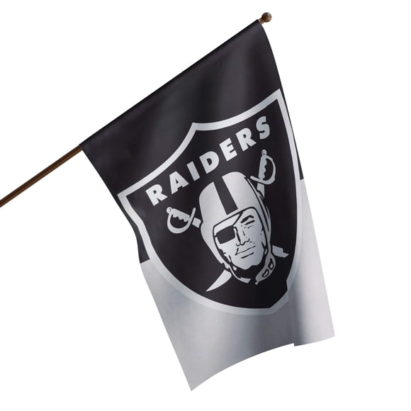 Bandera vertical FOCO Las Vegas Raiders NFL de 40 cm x 70 cm
