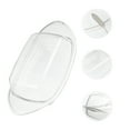 thumbnail image 2 of Plat à Beurre Boîte de Rangement en Plastique pour Beurre Contenant à Beurre Assiette à Dessert aux Fruits, 2 of 6
