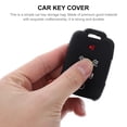 thumbnail image 4 of Shisuyan 2pcs Silicone Car Key Case Cover Car Protective Cover for Car, 4 of 9