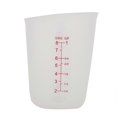 thumbnail image 4 of Transparent Soft Silicone Measuring Cup Visual Semi permeable Milk Cup (250ml), 4 of 4
