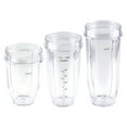 thumbnail image 3 of Nutri Ninja 18 24 32 oz Cups with Extractor Blade Replacement Combo 427KKU450 483KKU486 407KKU641 409KKU641, 3 of 3