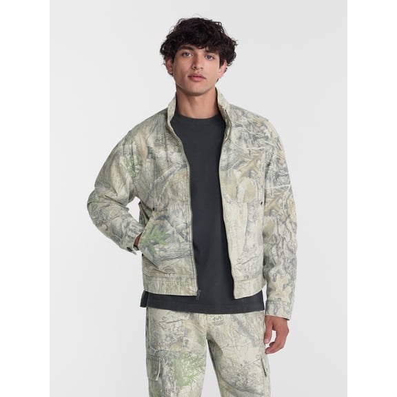 No Boundaries x Realtree Cotton Trucker Jacket, Men's Sizes XS-4XLT
