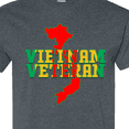thumbnail image 4 of Inktastic Vietnam Veteran in Green Gold and Red T-Shirt, 4 of 5