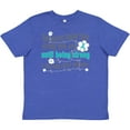 thumbnail image 3 of Inktastic Ovarian Cancer Being Strong Youth T-Shirt, 3 of 5