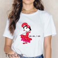 thumbnail image 3 of Camisetas con estampado de Flamenco de España para mujer, camisetas de bailarina, camiseta de Manga de verano, camiseta divertida con gráfico para mujer, 3 of 5