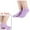 Purple, variant on INSPIRE CHIC Women's 10 Pairs Stretch Breathable Cuffs Low Cut Ankle Socks Small Pink