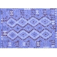 thumbnail image 1 of Ahgly Company Machine Washable Indoor Rectangle Southwestern Blue Country Area Rugs, 2' x 3', 1 of 4