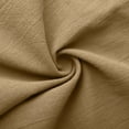 thumbnail image 6 of GrmtClth Men's Henley Cotton Linen Shirts Short Sleeve Casual Shirts Button Down Shirts Trendy Summer Beach Vacation Tops Khaki M, 6 of 6