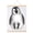 Penguin, variant on HYEASTR Footprint Keepsake Frame, Memory Display Kit for Handprints and Pet Paws, DIY Shadow Kit for Home Decor, Gift for New Parents, Pet Owners, Families