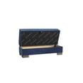 thumbnail image 4 of Ottomanson Origins X Upholstered Storage Ottoman, Blue, 4 of 8
