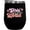 Black, variant on Retro Girls Can Change the World, Feminist Art Merch Gift, Black 12oz Wine Tumbler
