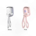 thumbnail image 3 of Rechargeable Heated Eyelash Curler for Long-lasting Natural Lash Style, White, 3 of 3