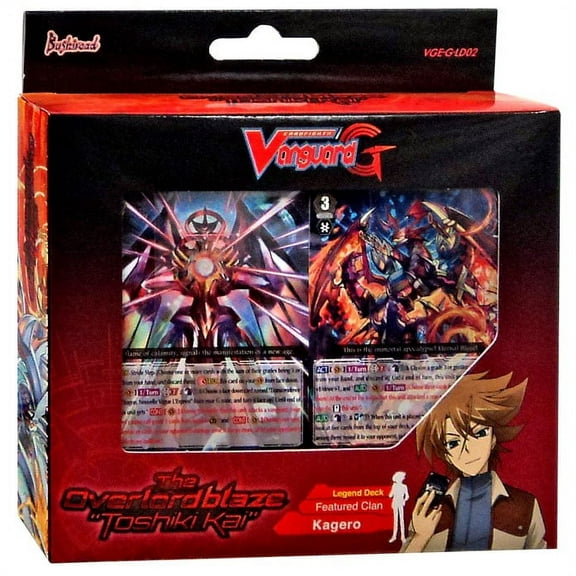 Cardfight Vanguard G The Overlord Blaze Toshiki Kai G Legend Deck