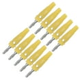 thumbnail image 4 of 10 Piezas de Conector Banana de 4 Mm Terminales de Conector Banana Conector de Clavija Banana de 4 Mm Conector de Terminal de Zócalo Accesorios de Conexión Eléctrica de Latón ANGGREK Otros, 4 of 8