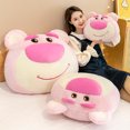 thumbnail image 4 of Nuevo cojín de peluche de oso Disney Kawaii Lots-O-Huggin, almohada para dormir, dibujos animados de anime, 40/55/80 cm, muñecos de peluche suaves, regalos de decoración, 4 of 4