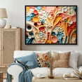 thumbnail image 2 of Designart "Liquid Art Swirls Colorful Abstract Symphony III" Extra Large Abstract Framed Wall Art - Modern Multicolor Abstract Modern Shapes Bedroom Framed Canvas Wall Art, 2 of 7