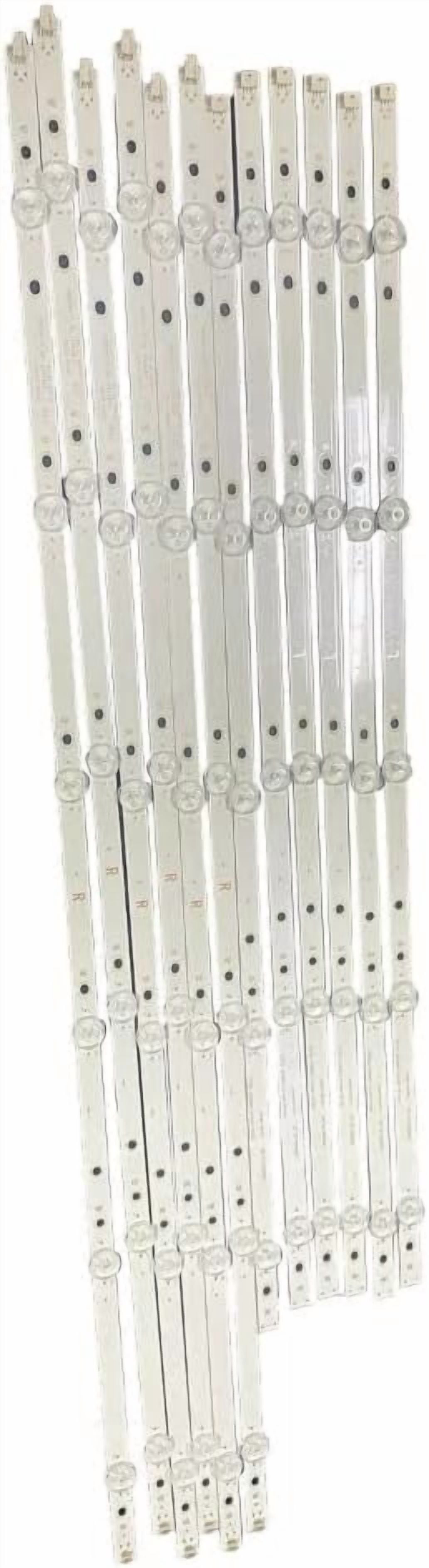 12PCS LED Back Light Strips Replacement for Element LB65065 E4SW6518RKU E4ST6519RKU Replacement for Insignia NS-65DF710NA21