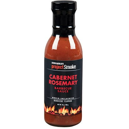 Cabernet Wine Sauce - Steven Raichlen Project Smoke BBQ Barbecue Sauce- Cabernet Rosemary Single Pack Barbeque Sauce