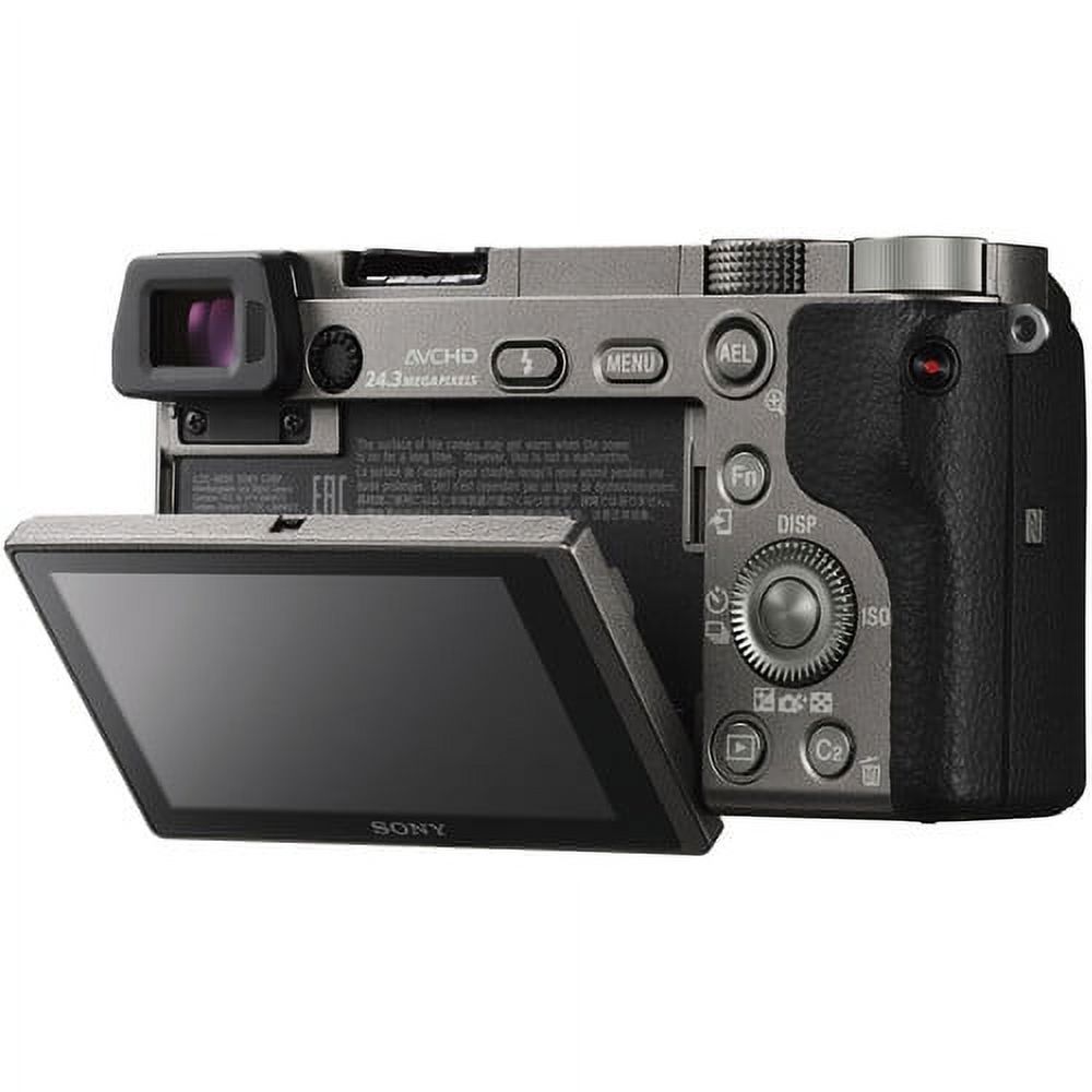 Sony Alpha A6000 Wi-Fi Digital Camera Body (Graphite)