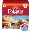 thumbnail image 1 of Folgers Vanilla Biscotti Flavoured Light Roast Coffee Pods 30 count ( PACK OF 1 ), 1 of 5