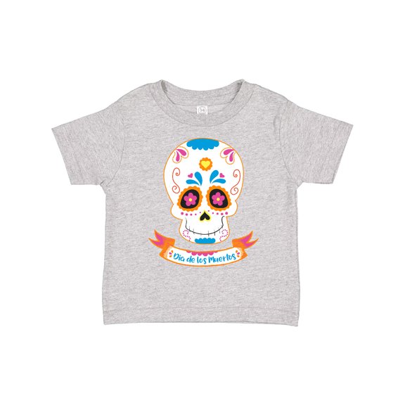 Inktastic Day of the Dead Skull Boys or Girls Toddler T-Shirt