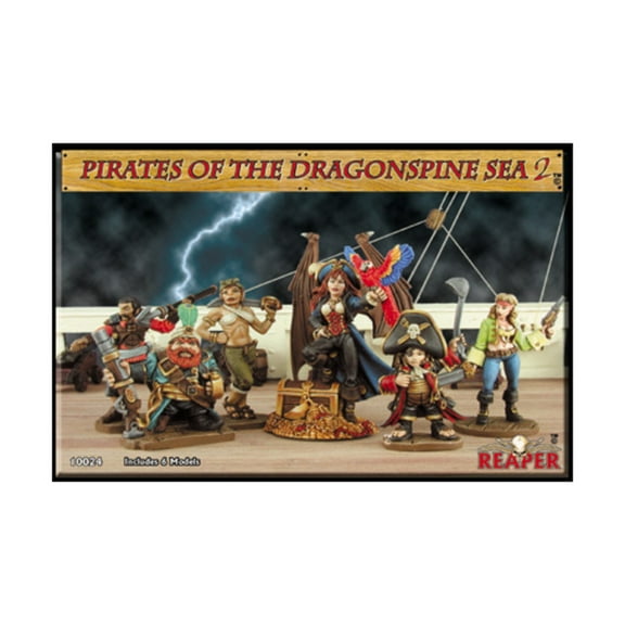 Reaper Miniatures Pirates of the Dragonspine Sea #2 New