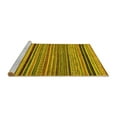 thumbnail image 2 of Ahgly Company Machine Washable Indoor Rectangle Abstract Yellow Modern Area Rugs, 8' x 12', 2 of 4